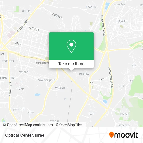 Optical Center map