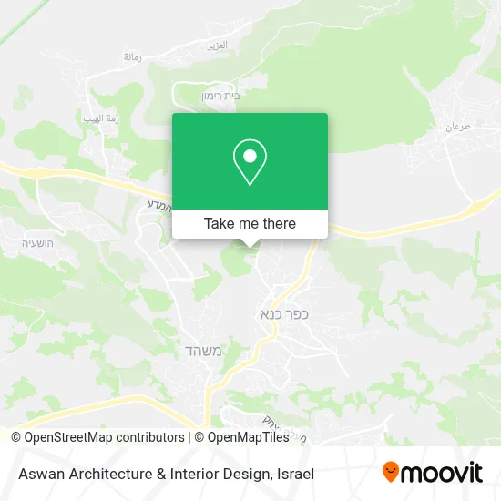Aswan Architecture & Interior Design map