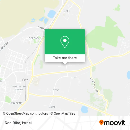 Ran Bike map