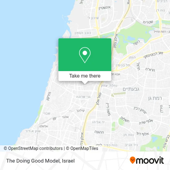 The Doing Good Model map