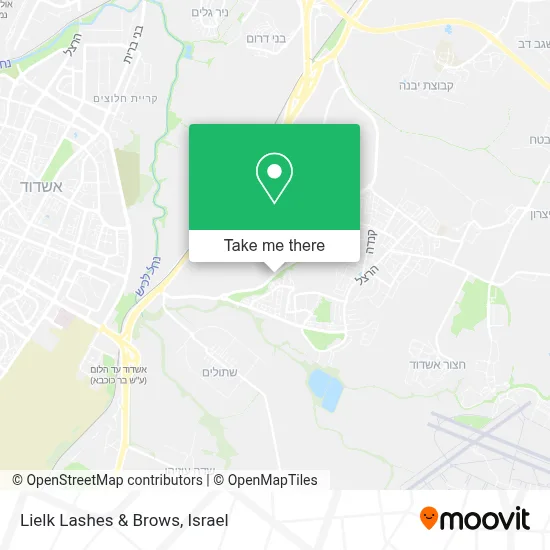 Lielk Lashes & Brows map