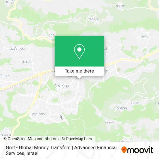 Gmt - Global Money Transfers | Advanced Financial Services map
