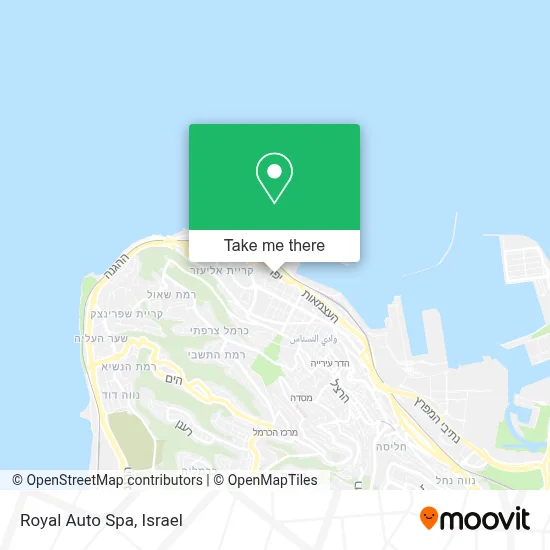 Royal Auto Spa map