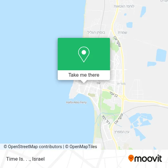 Time Is. . . map