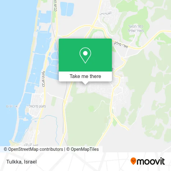 Tulkka map
