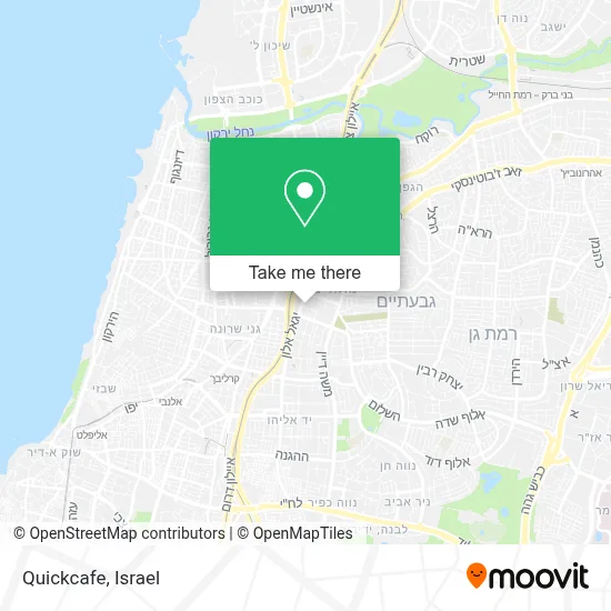 Quickcafe map