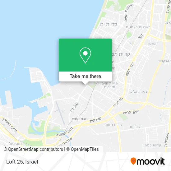 Loft 25 map