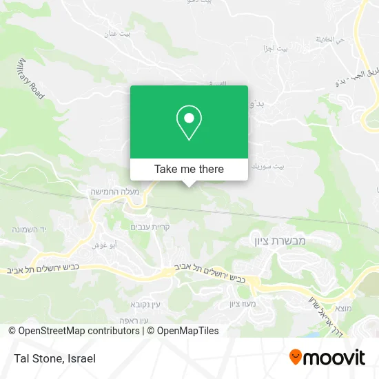 Tal Stone map
