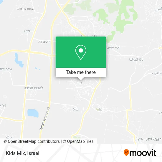 Kids Mix map