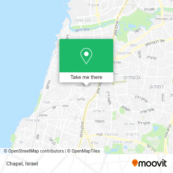 Chapel map
