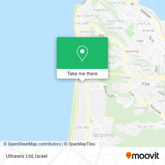 Ultrawis Ltd map