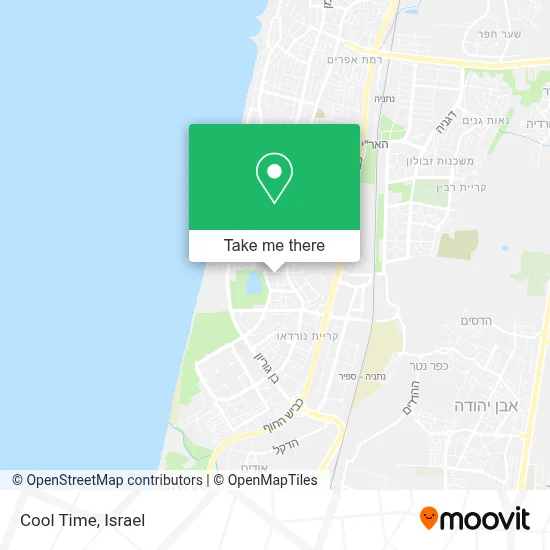 Cool Time map