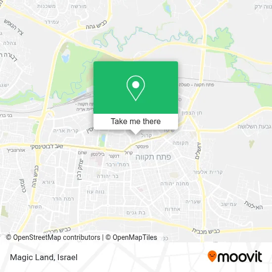 Magic Land map