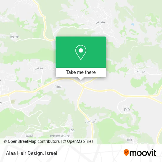 Alaa Hair Design map