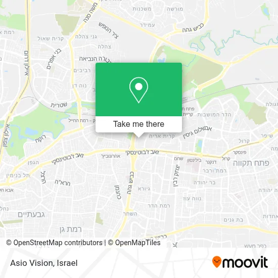 Asio Vision map