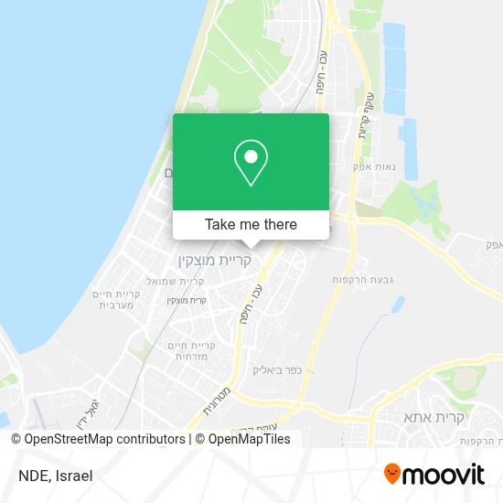 NDE map