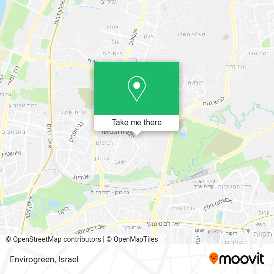 Envirogreen map