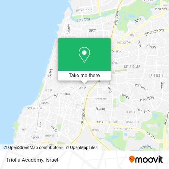 Triolla Academy map