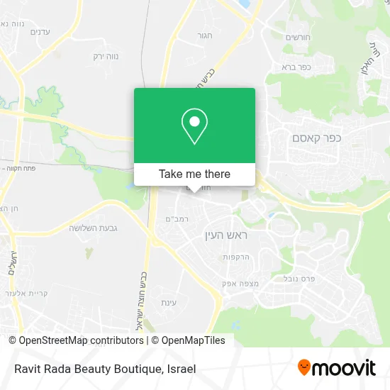 Ravit Rada Beauty Boutique map