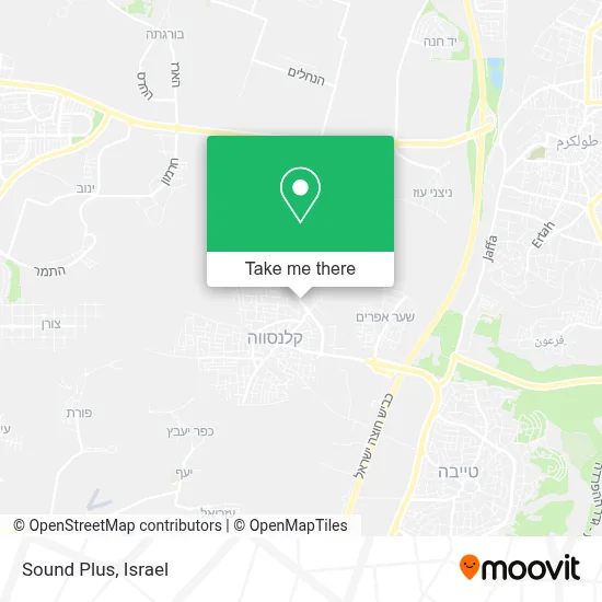 Sound Plus map