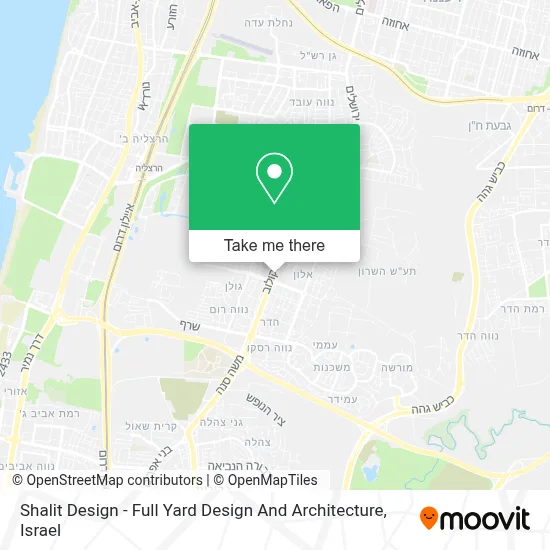 Shalit Design - Full Yard Design And Architecture map