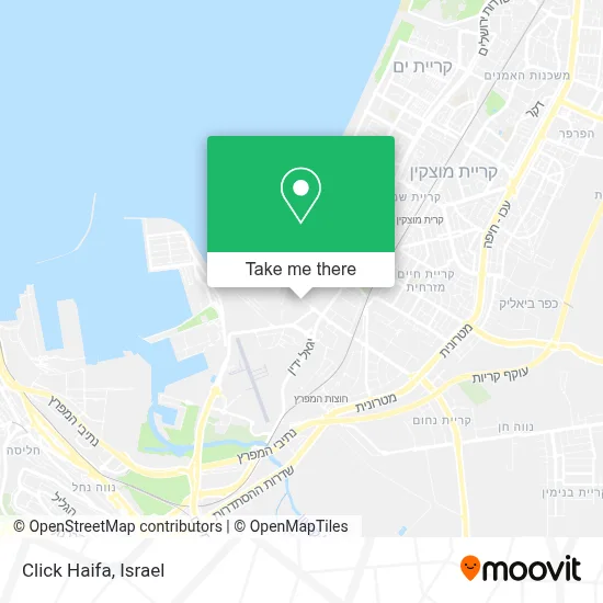Click Haifa map