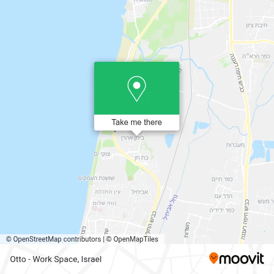 Otto - Work Space map