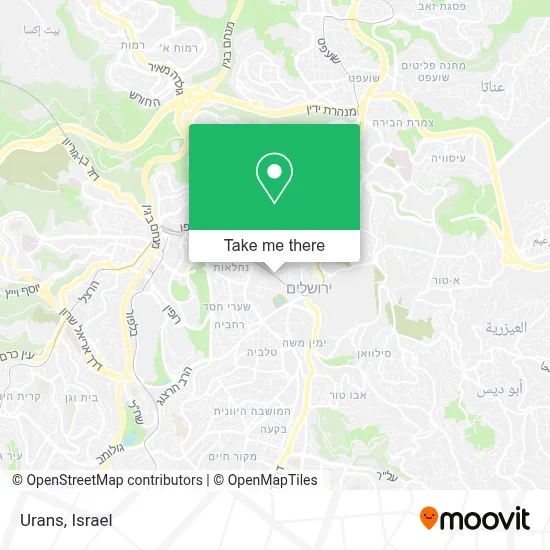 Urans map