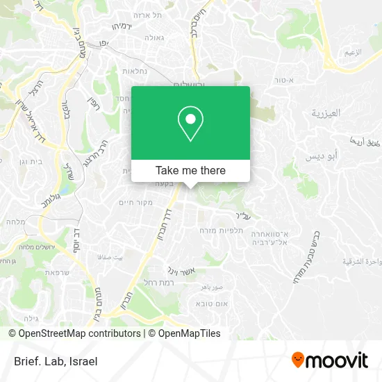 Brief. Lab map