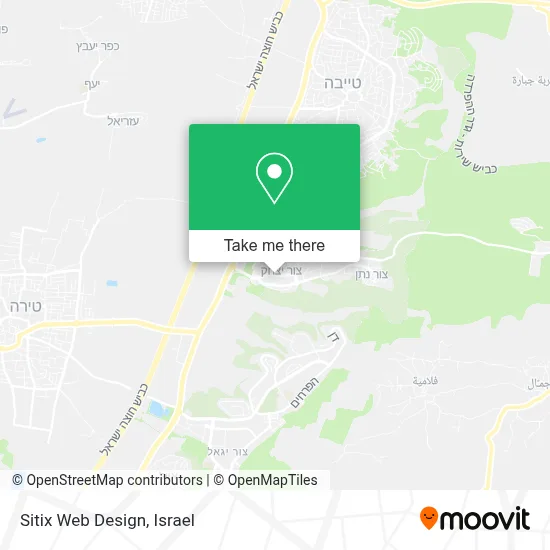 Sitix Web Design map