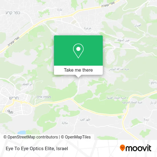 Eye To Eye Optics Elite map