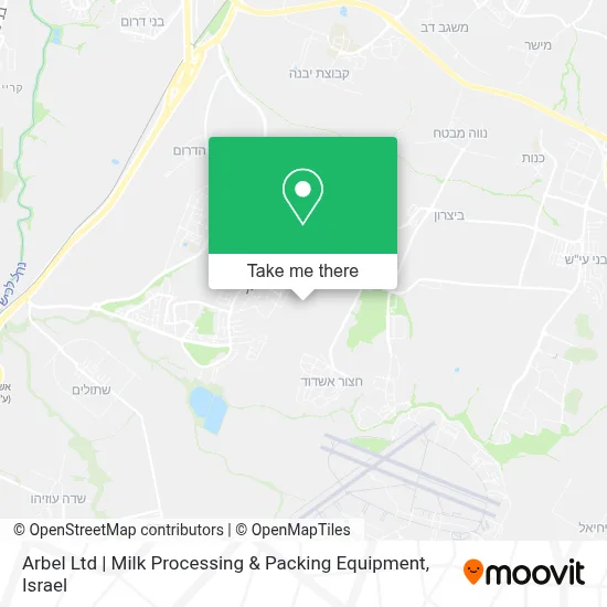 Arbel Ltd | Milk Processing & Packing Equipment map