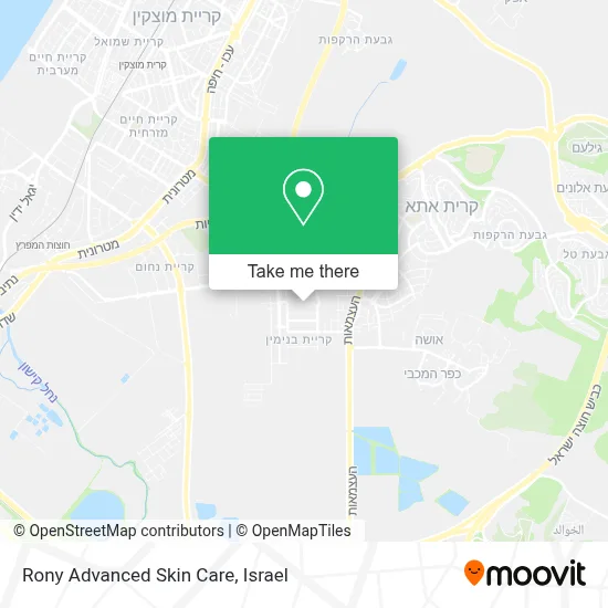 Rony Advanced Skin Care map