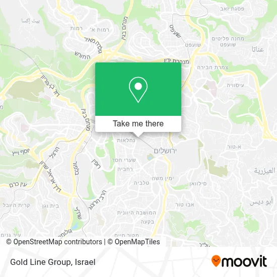 Gold Line Group map