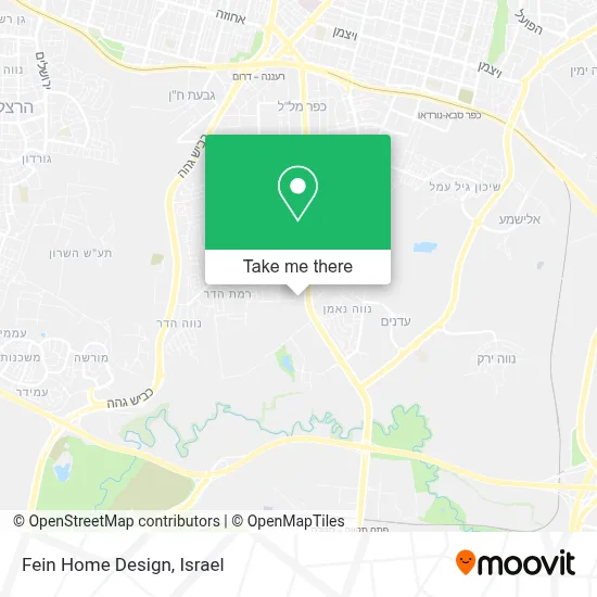 Fein Home Design map