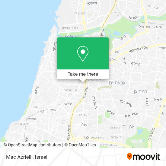 Mac Azrielli map