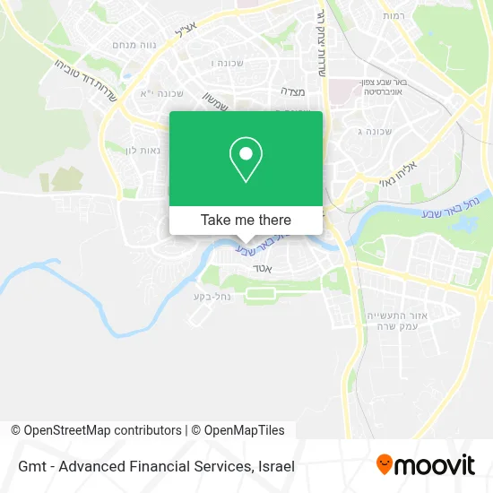 Gmt -  Advanced Financial Services map