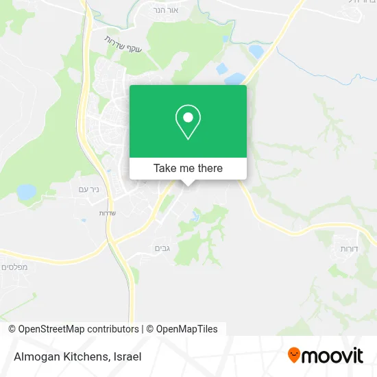 Almogan Kitchens map