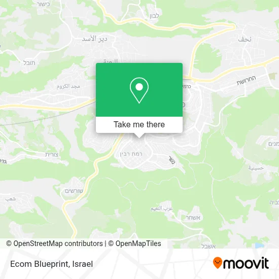 Ecom Blueprint map