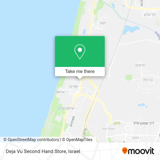 Deja Vu Second Hand Store map