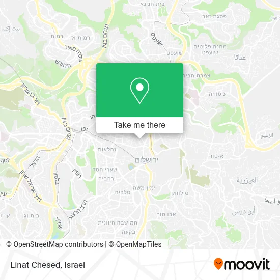 Linat Chesed map