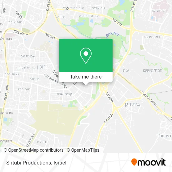 Shtubi Productions map