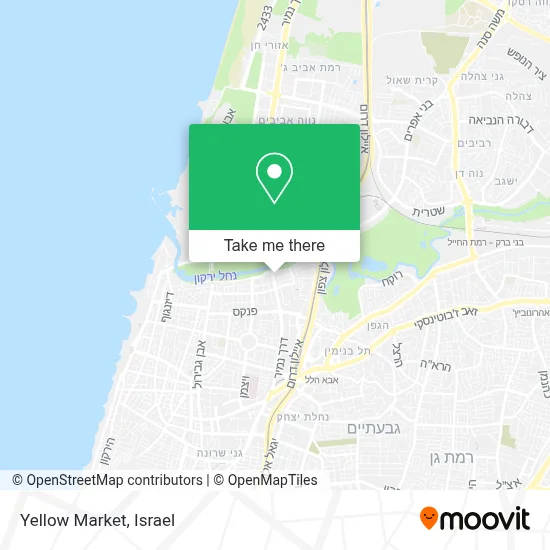 Yellow Market map
