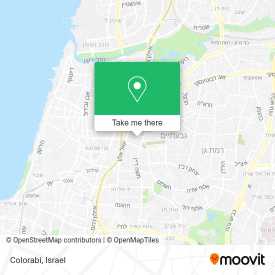 Colorabi map