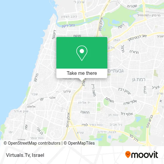 Virtuals.Tv map