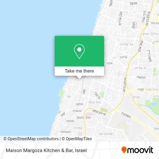 Maison Margoza Kitchen & Bar map