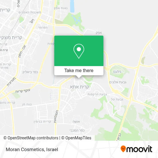 Moran Cosmetics map