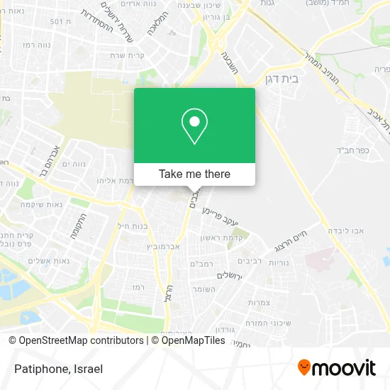 Patiphone map