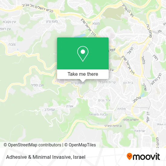 Adhesive & Minimal Invasive map