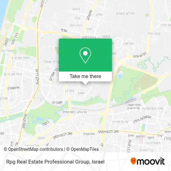 Rpg Real Estate Professional Group map